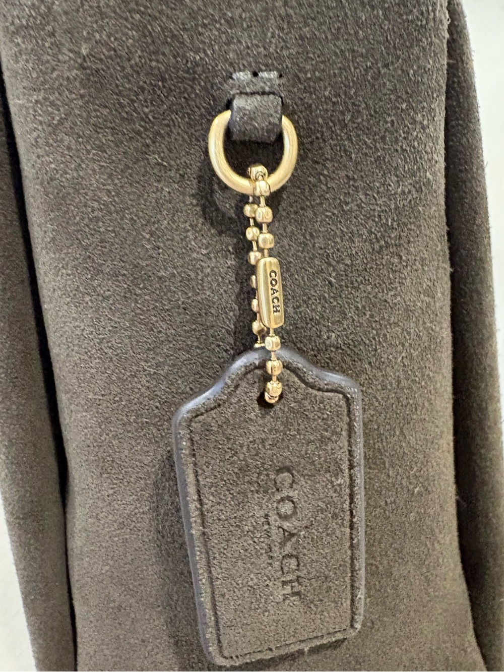 Coach Lola Bag in Olive Suede – New with Tags - Picture 10 of 12